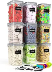 Airtight Food Storage Containers 9pcs