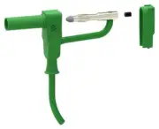 CONN, Banana, PLUG, 20A, SCREW, GRN, Banana Test Connectors 72-13674