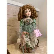 Red Head Porcelain Doll