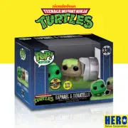 FUNKO POP DIGITAL RAPHAEL AND DONATELLO #336 GRAIL GITD (PHYSICAL POP) PRE-ORDER