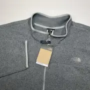 NEW The North Face Men's Big Front Range 4X 1/2 Zip Fleece Heather Gray