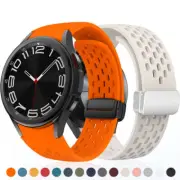 Silicone Watch Band Magnetic Strap For Samsung Galaxy Watch 5 40mm Bluetooth 4G