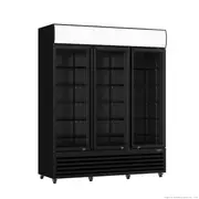 Thermaster Three Glass Door Colourbond Upright Drink Fridge LG-1203BP