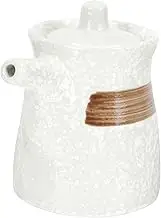Oil Vinegar Bottle Set Japanese Ceramic Soy Sauce Pot Sauce Dispenser Mini Oil Jar Kitchen Essential
