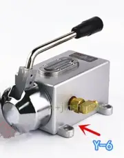 Milling Machine Y-6 Manual Hand Pump Oiler One Shot Lube 6mm For Bridgeport Mill