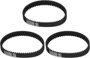 uxcell 3pcs HTD-5M Rubber Timing Belt 59 Teeth, 295mm Pitch Length x 15mm Width x 3.6mm Height, Closed Loop Pulley Timing Belt