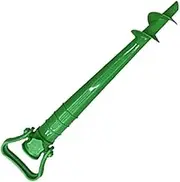 Adjustable Beach Umbrella Anchor Spike Holder for Sunshade Easy to Install Outdoor Umbrella Base Stand for Fishing Garden and Patio Use Green