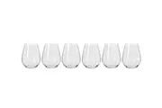 Krosno: Harmony Stemless Wine Glass (400ml) - Set of 6