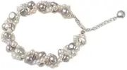 [ZLING] Natural Freshwater Pearl Bracelet 925 Sterling Silver For Women Handmade Jewelry Fashion Classic Gift