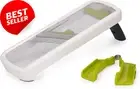Mandoline Slicer Vegetable Fruit Cutter Adjustable Julienne Kitchen Gadget White
