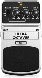 Behringer UO300 Ultra Octaver Octave Effects Pedal - New in the box