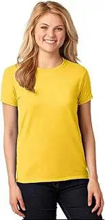 [PriceDumb] Regular Crew Neck Short Sleeve Female Ladies Womens Heavy Cotton Blank Plain Basic T-Shirt Tee Tops