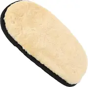 iplusmile Multipurpose Leather Shoe Polishing Glove Faux Lambswool Pad Dust Removal Gentle on Leather Construction