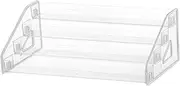 Ysyqkn Support for A Light Nail Polish Support Shelf, Acrylic Display for Essential Oils of Varnish Paint, 4 Tiers