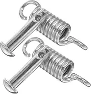 GANAZONO 2 Sets Hanging Swing Chair Chain Kit with Pin Steel Hardware Heavy Duty Extension Springs Porch Swing Hammock Chain Kit Hanging Hooks for Hammock Rope Tire Tree Swings