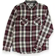 Sovereign Code Redwood Button Down Shirt in Dk Red/Luke Plaid at Nordstrom, Size X-Large