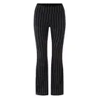 No Boundaries Pull on Flare Pants XXL 20 New with Tags Black Pin Stripe Stretch