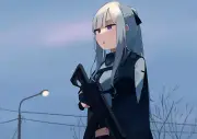 Anime AK 12 Girls Frontline Girls Frontline Long Gaming Mat Desk 25253