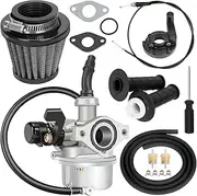 YOXUFA PZ19 Carburetor 19mm Carb Kit for Apollo TaoTao Baja Coolster 110cc 125cc 50cc 70cc Pit Dirt Bike ATV SSR Xmotos X-Pro Thumpstar Chinese 4 Wheel Quad 4 Stroke Parts with 35mm Air Filter