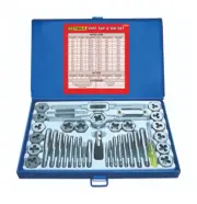 KC TOOLS BRAND 39 piece tap and die set metric 3-12mm. Part No 12006