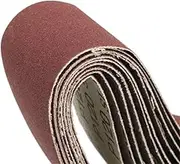 10pcs Sanding Belts 60 to 1000 Grit 30mm x 540mm for Angle Grinder Belt Sander Attachment (Grit : 240)