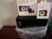 JONSBO D30 M-ATX Case, with LS520 SE Aio and 3 performance rgb fans
