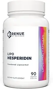 RENUE By Science Hesperidin (Liposomal) Supplement 300mg - Bioavailable Formula for Increased Absorption - 90 Capsules