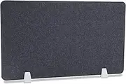 Desk Privacy Panel, 12x16 Inch Soundproof Lightweight Removable Divider with 2 Clips for Office Classroom Library