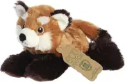 Aurora Eco-Friendly Eco Nation Eco Softies Red Panda Stuffed Animal - 8 Inches