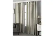 Riva Home Hurlingham Ringtop Eyelet Curtains (Champagne) - UTRV1213