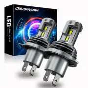 2 Sides H4 LED Headlight Globes High Low Beam For Mitsubishi Triton MN 2009-2015 (for: Mitsubishi)