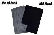 Carbon Transfer Paper Art Surfaces Black Tracing Sheets Canvas Wood Glass 100 Pc