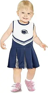 Little King NCAA Infant/Toddler Girls One Piece Team Cheer Jumper Dress Sizes 6M 12M 2T 3T 4T