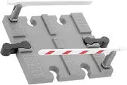 Pretend Play Train Track Accessory Railway Barricade Model Replacement Track Safe for Boys and Girls