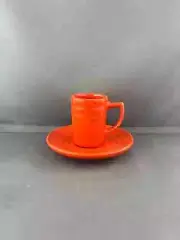 Bauer 2000 Demitasse Cup & Saucer BAUER ORANGE