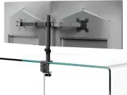 Heavy Duty Dual Monitor Stand & Mount - Monitor Stands for 2 Monitors