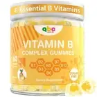 Vitamin B Complex Gummies for Adult Kid-Pineapple Flavor-Chewable Supplement ...