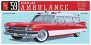 AMT 1:25 1959 Cadillac Ambulance w/Gurney