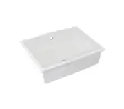 477*300*140mm Ceramic Rectangular Under Counter Vanity Basin With Waste