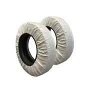 ISSE Classic TEXTILE Tire Chains Socks Snow Covered Roads 315/75R17