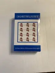 Northlight 20 Warm White LED Snowman Fairy Lights