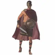 Spartan Warrior Roman Greek Soldier Gladiator Hercules Medieval Mens Costume