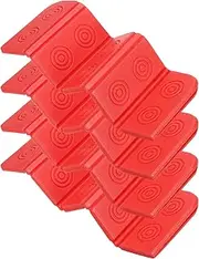 YELARXI Folding Foam Mat, 14 x 10 Mini Portable Lightweight Mini Waterproof Folding Mat Fit for Backpacking Hiking Camping Kneeling Outdoor Activities Recreation - (4Pack, Red)