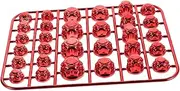WEKADRIN 1set Motorcycle Engine Screw Caps Bolt for Enhanced Aesthetics Easy Installation Compatible Various Models Wear-resistant Material Stylish Design