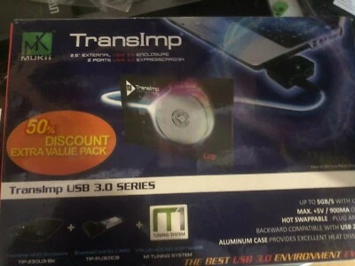 TransImp External 2.5 Hard Drive Enclosure usb 3.0