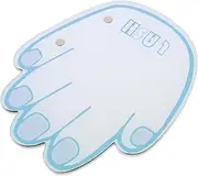 Lash Extension Tool Compact Acrylic Eyelash Display Pallet for Easy Organization Travel Friendly Lash Holder Plate Convenient Adhesive Cleanup Durable and Safe for Use