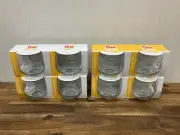 8 x McDonalds Wobbling Glass 2021, 4 x The Cheese Melt Pattern, 4 x Sesame Seed