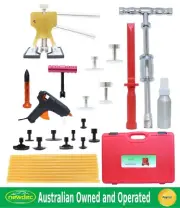 PAINTLESS DENT REPAIR PULLER REMOVER TOOLS HAIL GLUE KIT CAR HAMMER PDR SLIDE