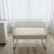 Natural Home All Season Wool Reversible Underlay (White) - Cot Size