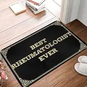 Dsoluuing Funny Kitchen Decor Best Rheumatologist Ever Doormat Welcome Home Door Mat Fall Welcome Mats Outdoor (Color : Colour, Size : 50X80CM)